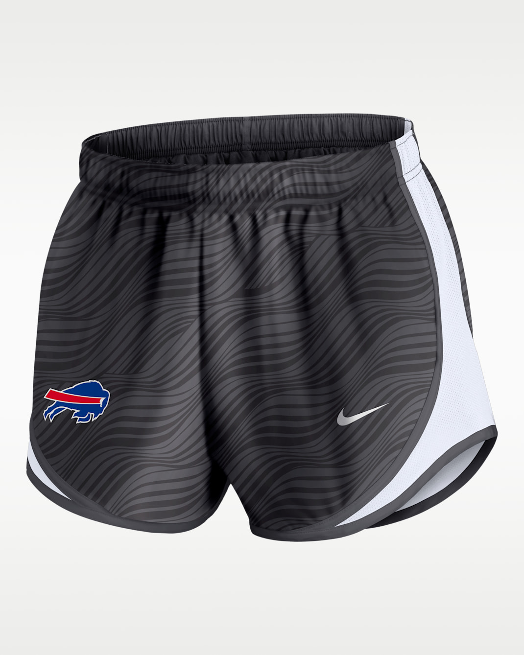 Buffalo Bills Tempo Women's Nike Dri-FIT NFL Shorts - Anthracite/White