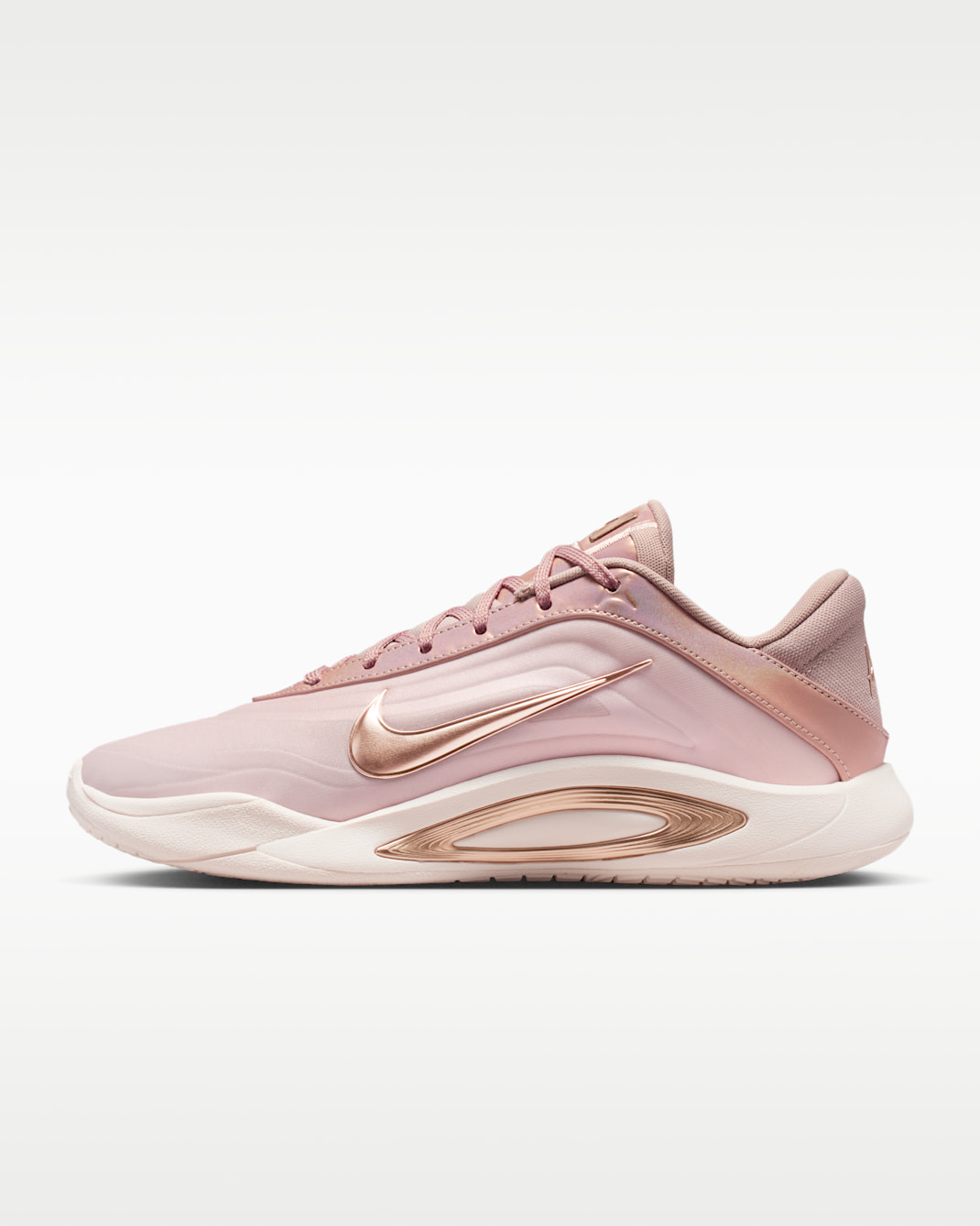 A'One 'Stone Mauve' A'ja Wilson Basketball Shoes - Stone Mauve/Silt Red/Metallic Red Bronze