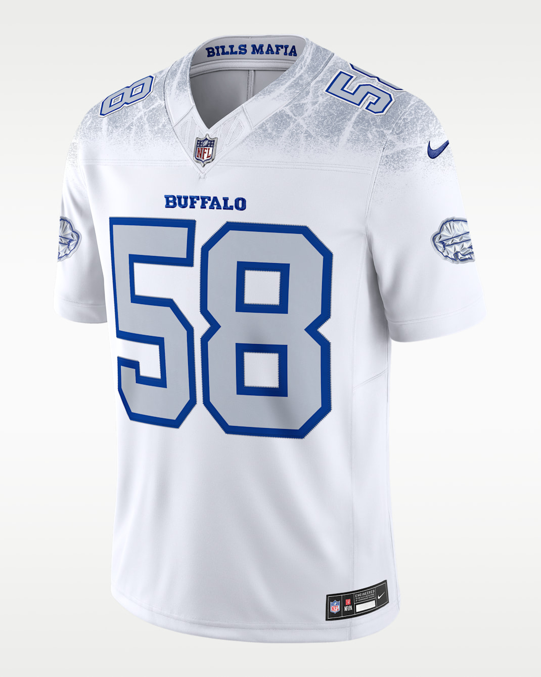 Matt Milano Buffalo Bills Rivalries Collection Men's Nike Dri-FIT NFL Limited Jersey - White