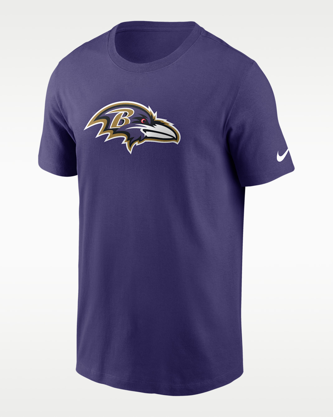 Baltimore Ravens Logo Essential Men's Nike NFL T-Shirt - Purple