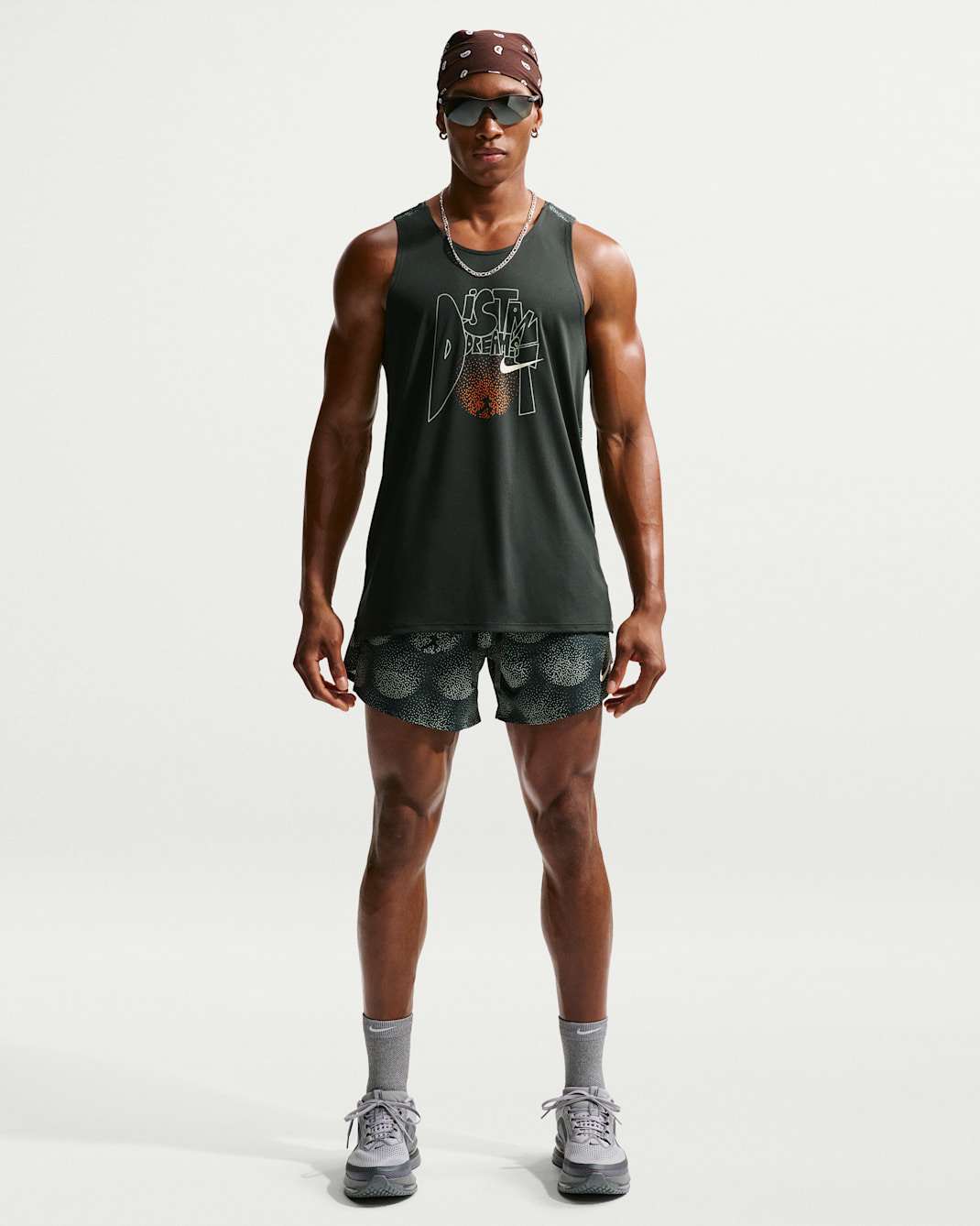 Nike Stride Men's Dri-FIT 5" Brief-Lined Running Shorts - Black Spruce