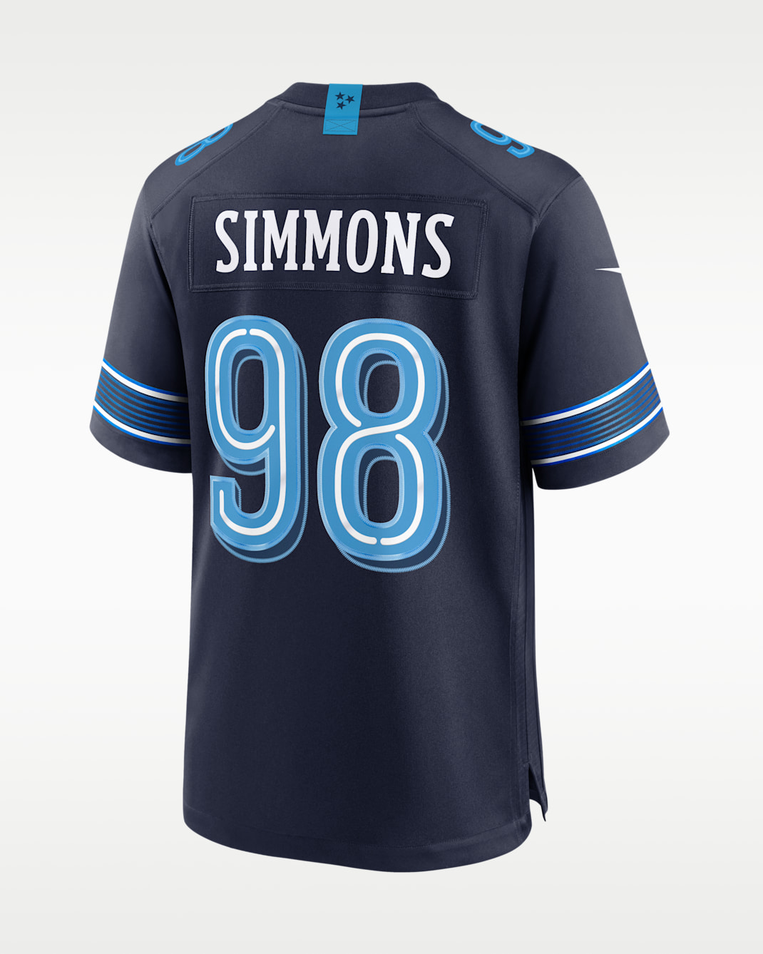 Jeffery Simmons Tennessee Titans Rivalries Collection Men's Nike NFL Game Jersey