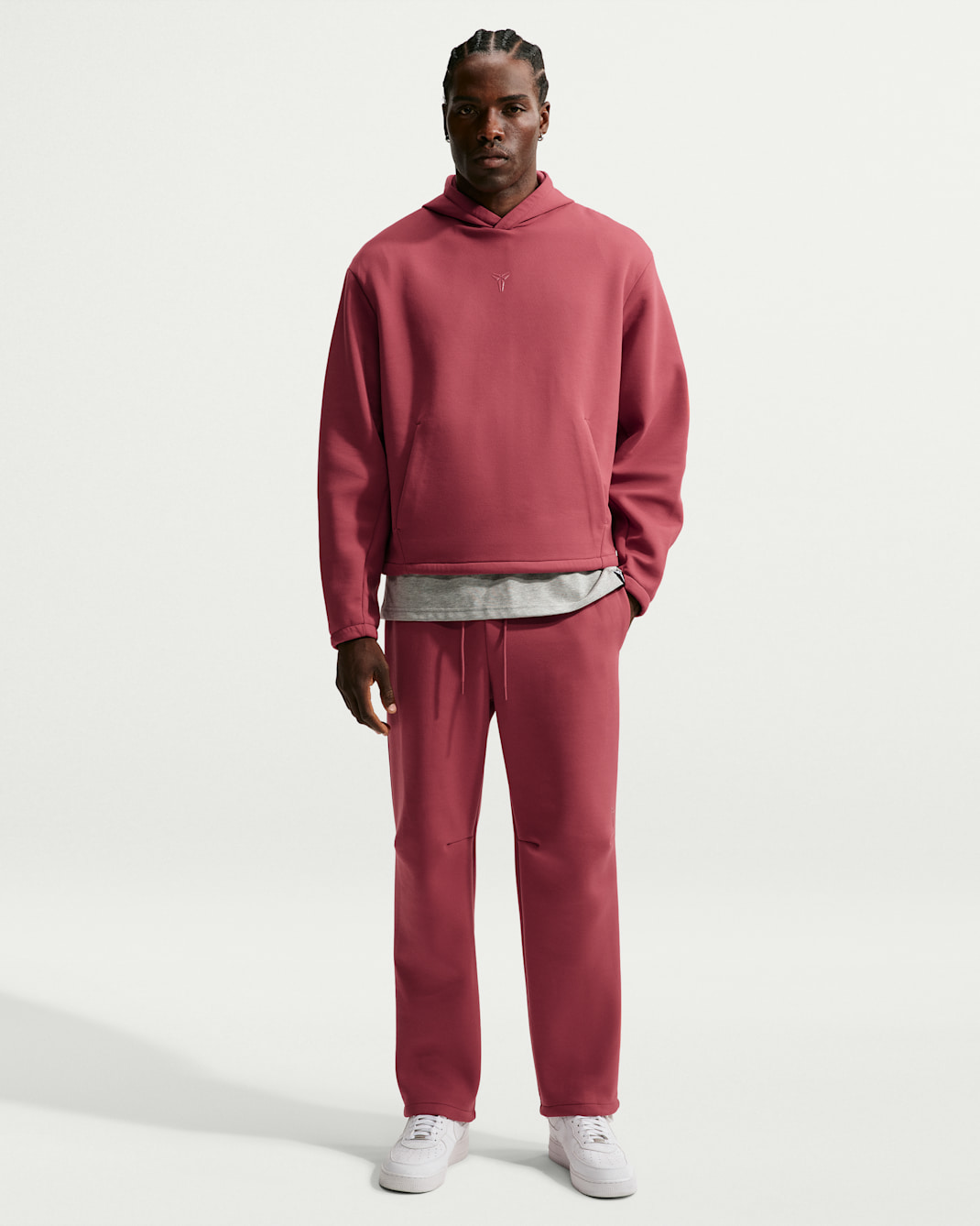 Kobe Men's Dri-FIT Fleece Basketball Trousers - Cedar/Cedar