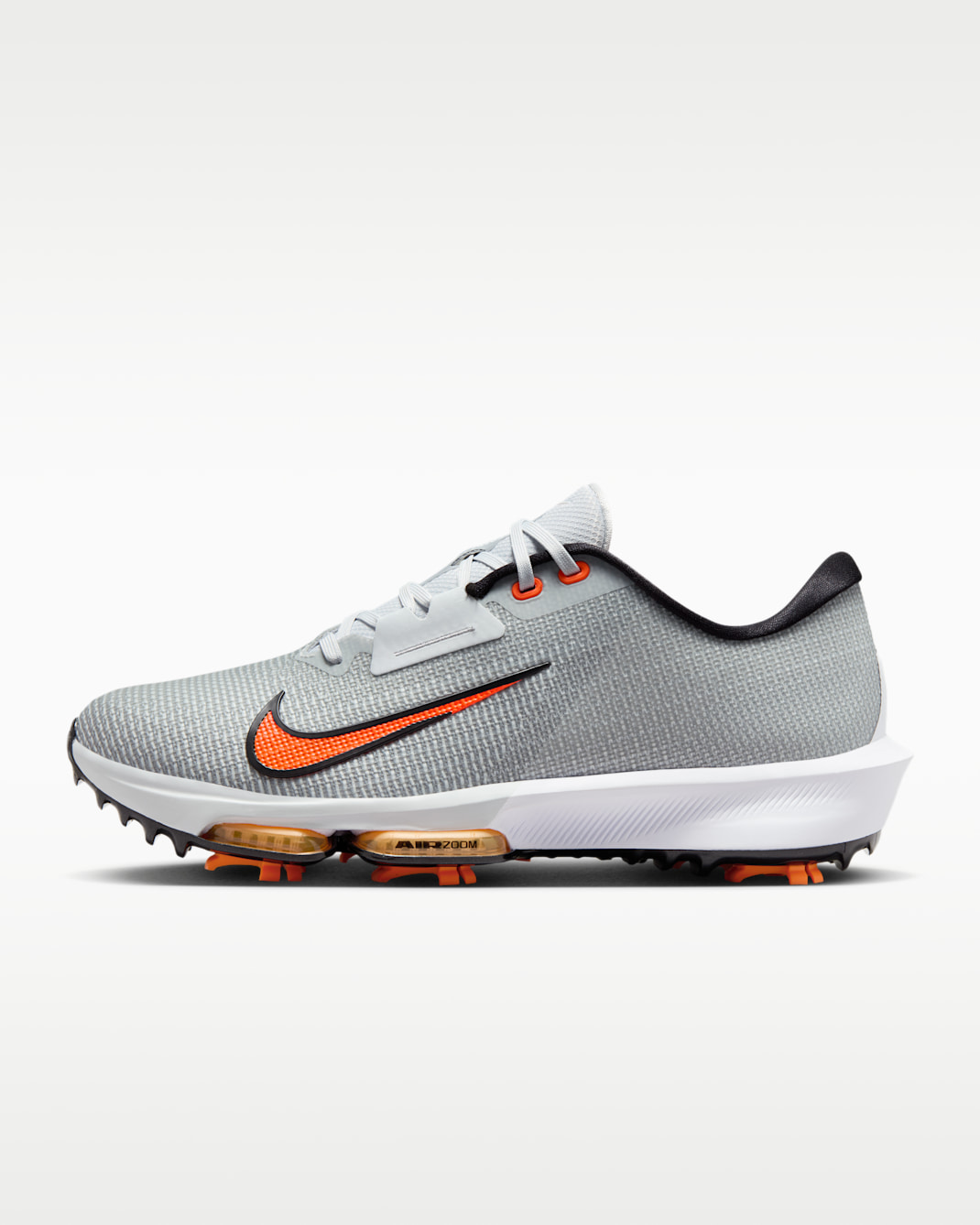 ナイキ インフィニティ ツアー 2 ゴルフシューズ - ピュアプラチナム/ホワイト/セーフティオレンジ