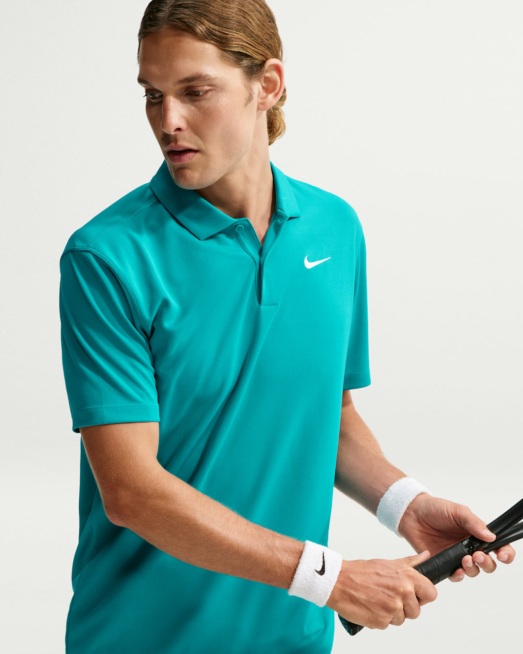 NikeCourt Dri-FIT Men's Tennis Polo - Energy/White