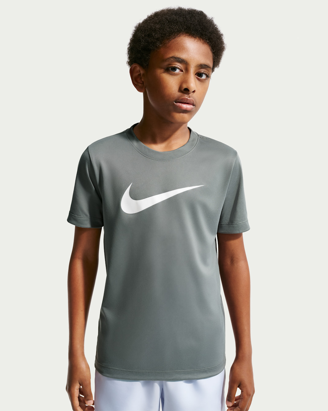Nike Legend Big Kids' Dri-FIT T-Shirt - Smoke Grey
