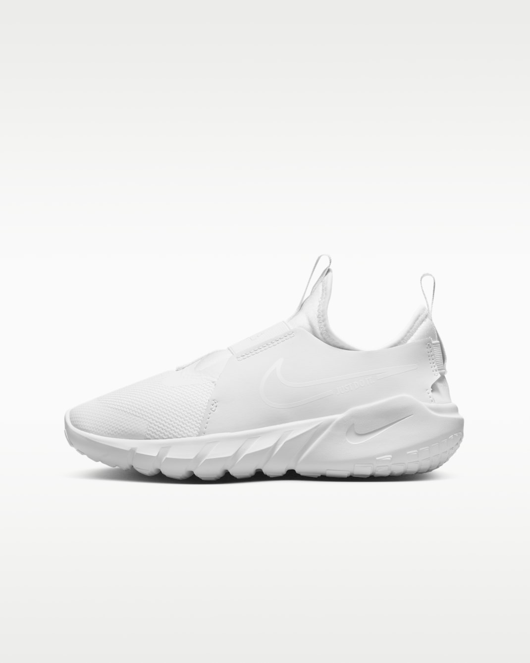 Nike Flex Runner 2 Big Kids' Road Running Shoes - White/White