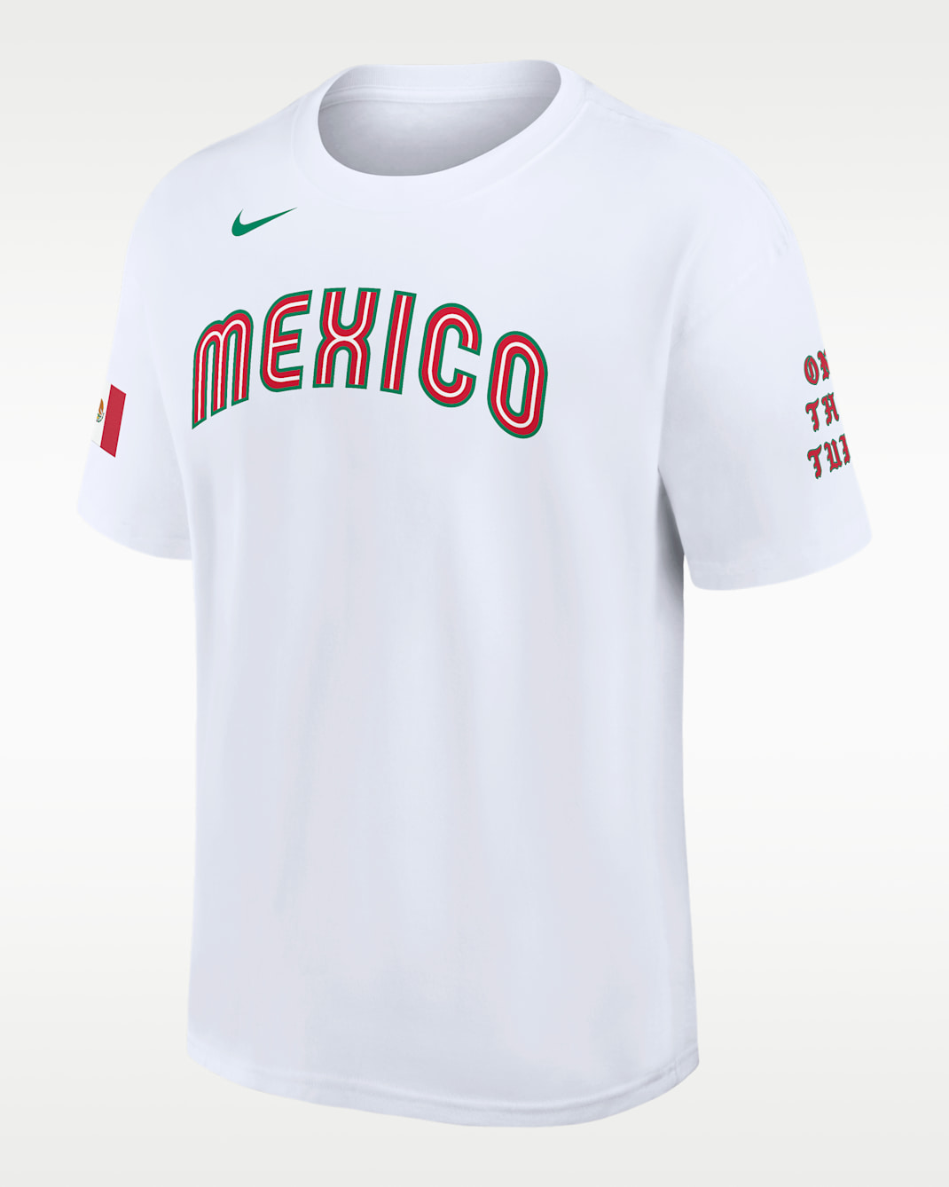 Mexico National Baseball Team 2026 World Baseball Classic Complex Born x Raised Nike T-Shirt - White