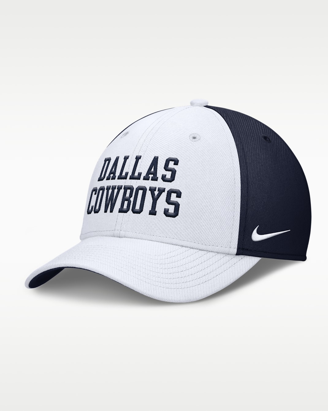 Dallas Cowboys Rise Swoosh Men's Nike Dri-FIT NFL Hat - Navy