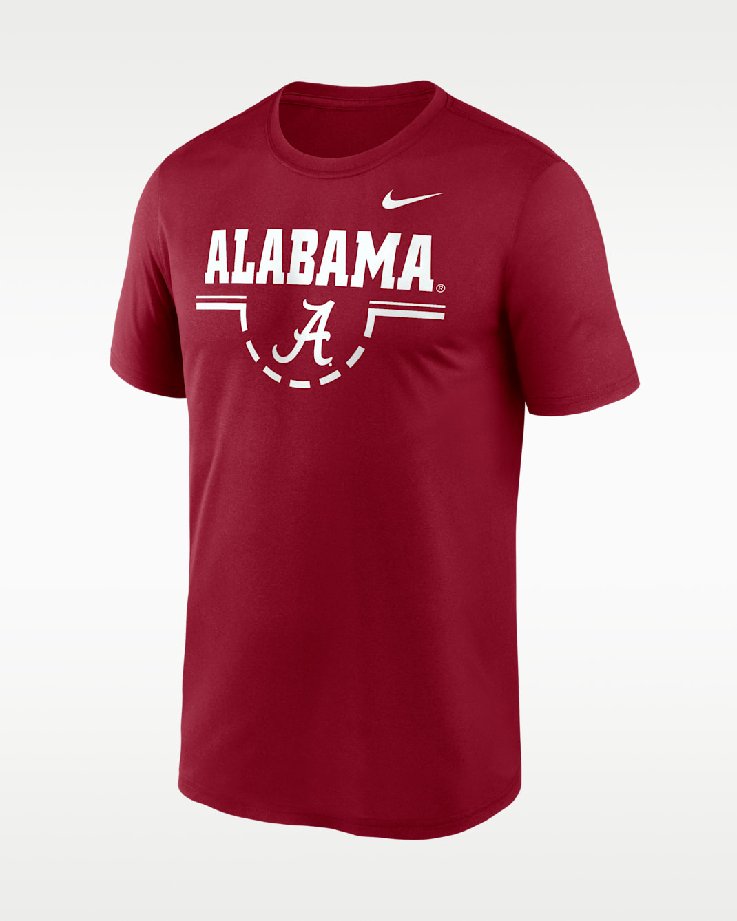 Alabama Courtside Men's Nike Dri-FIT College T-Shirt - Team Crimson