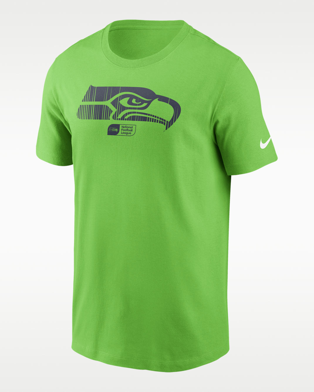Seattle Seahawks Faded Essential Men's Nike NFL T-Shirt - Green