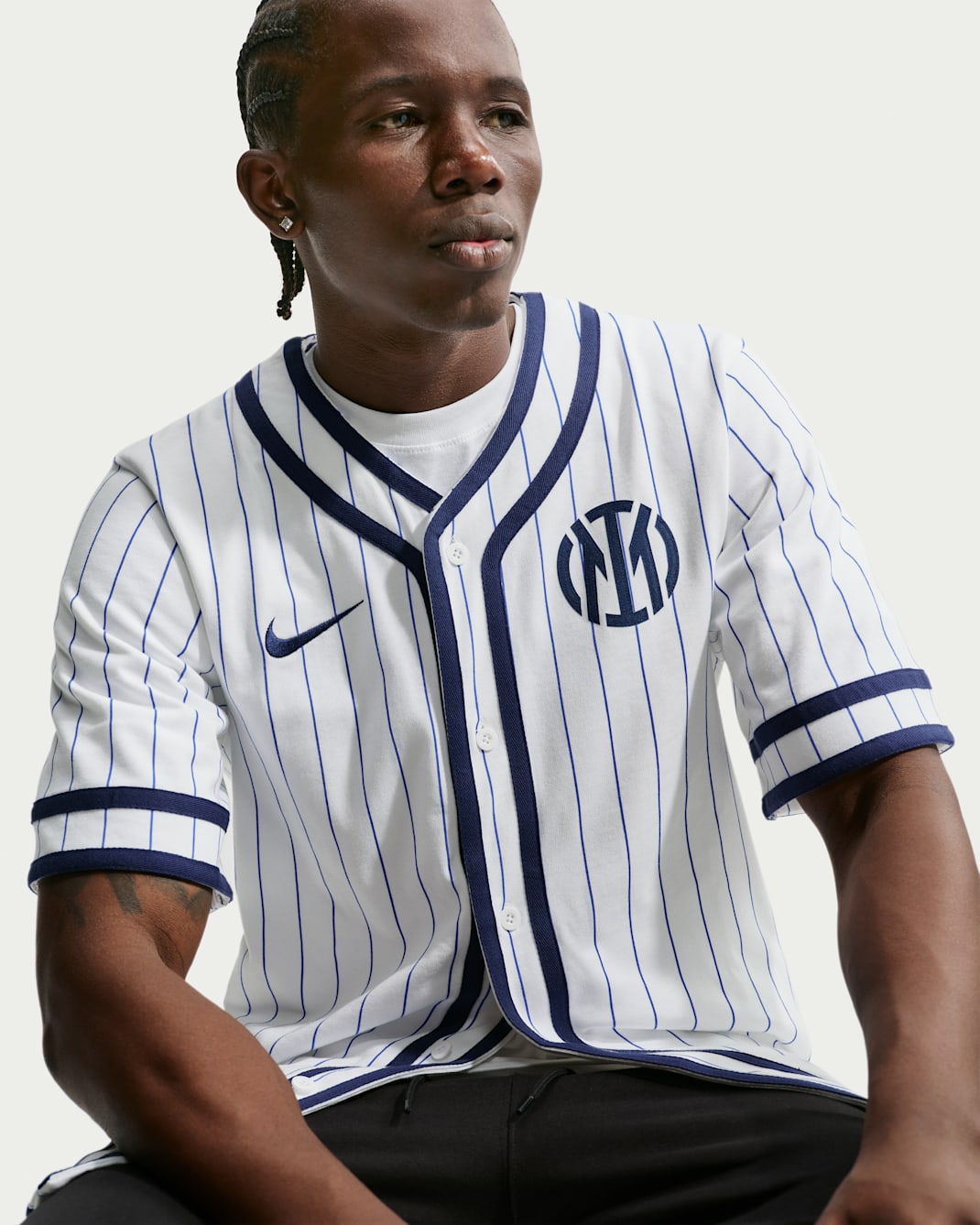 Inter Milan Away Men's Nike Sportswear Baseball Jersey