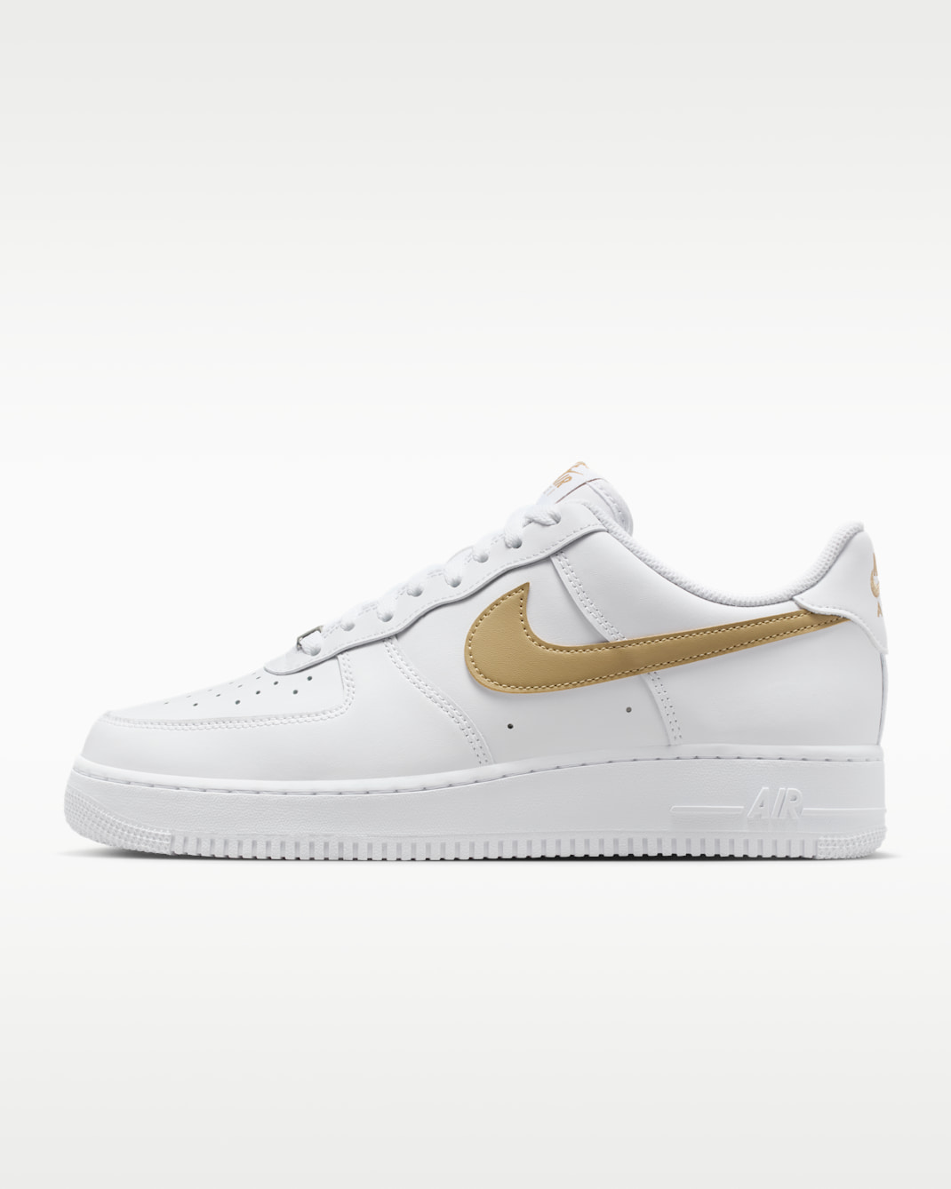 Nike Air Force 1 '07 Men's Shoes - White/White/Parachute Beige