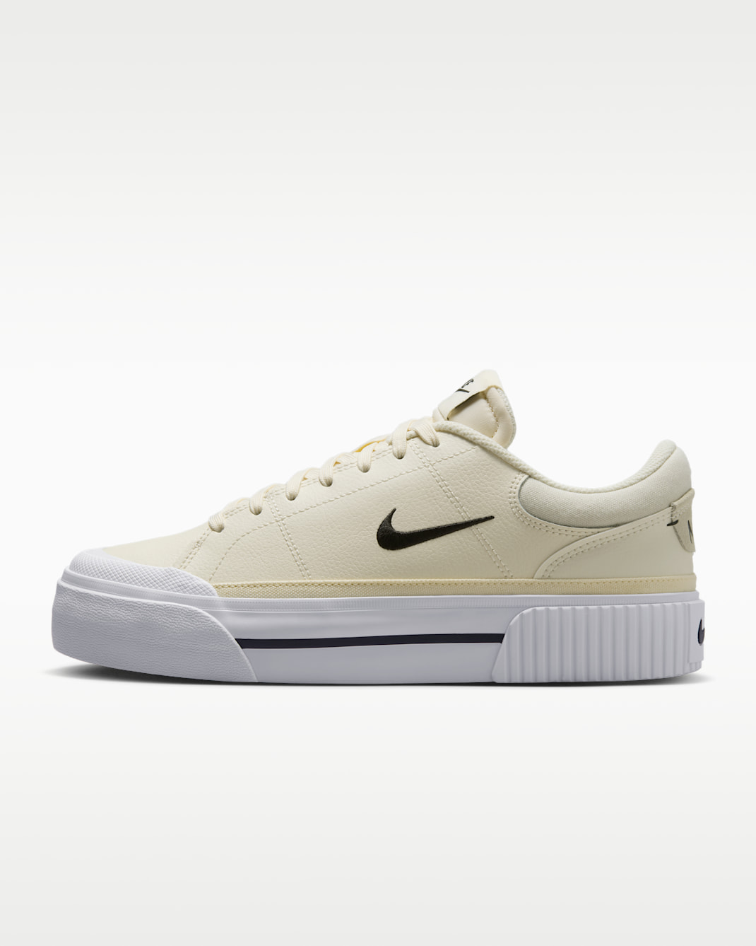 Nike Court Legacy Lift Women's Shoes - Pale Ivory/Muslin/White/Black