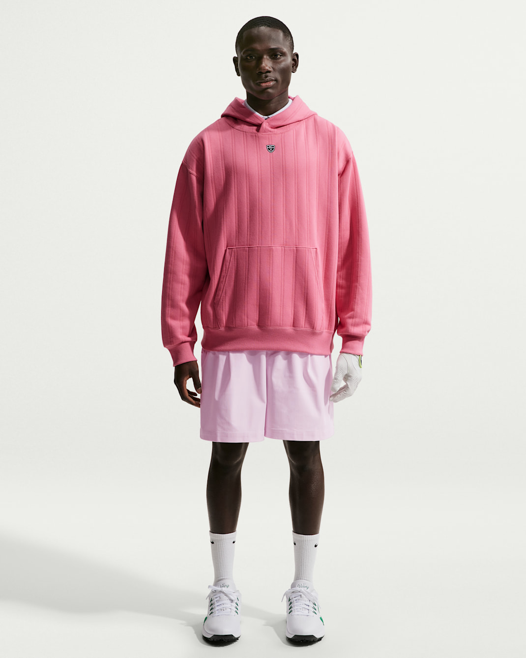 Nike Par Dri-FIT golfshorts til herre - Pearl Pink/Photon Dust/Pearl Pink