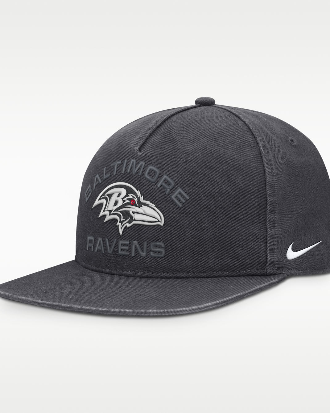 Gorra ajustable Nike de la NFL para hombre Baltimore Ravens Primetime Pro - Antracita