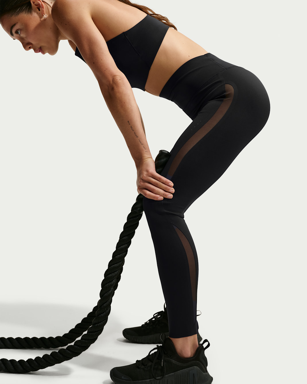 Nike Universa Women's High-Waisted 7/8 Mesh Leggings