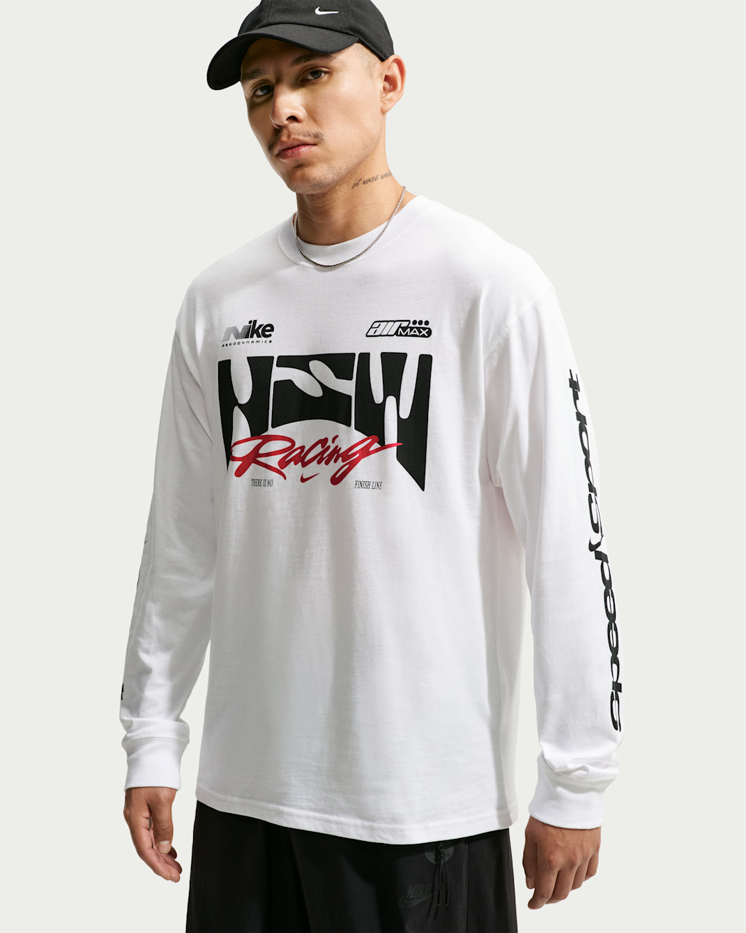 Nike Sportswear Long-Sleeve T-Shirt - White