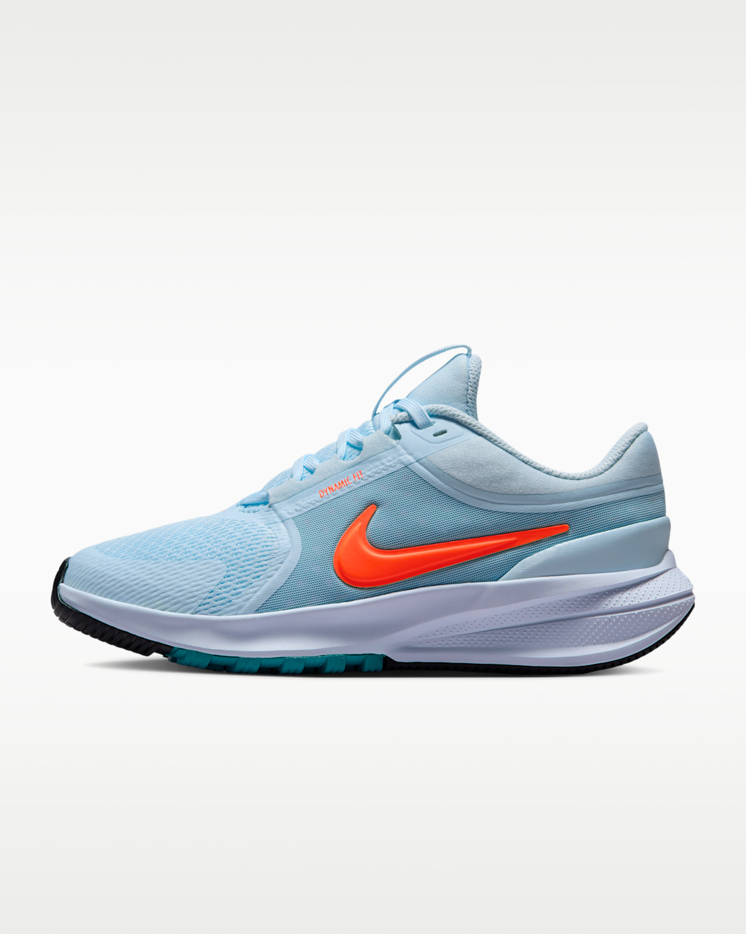 Tenis de correr para niños grandes Nike Star Runner 5 - Azul glacial/Energía/Negro/Naranja total
