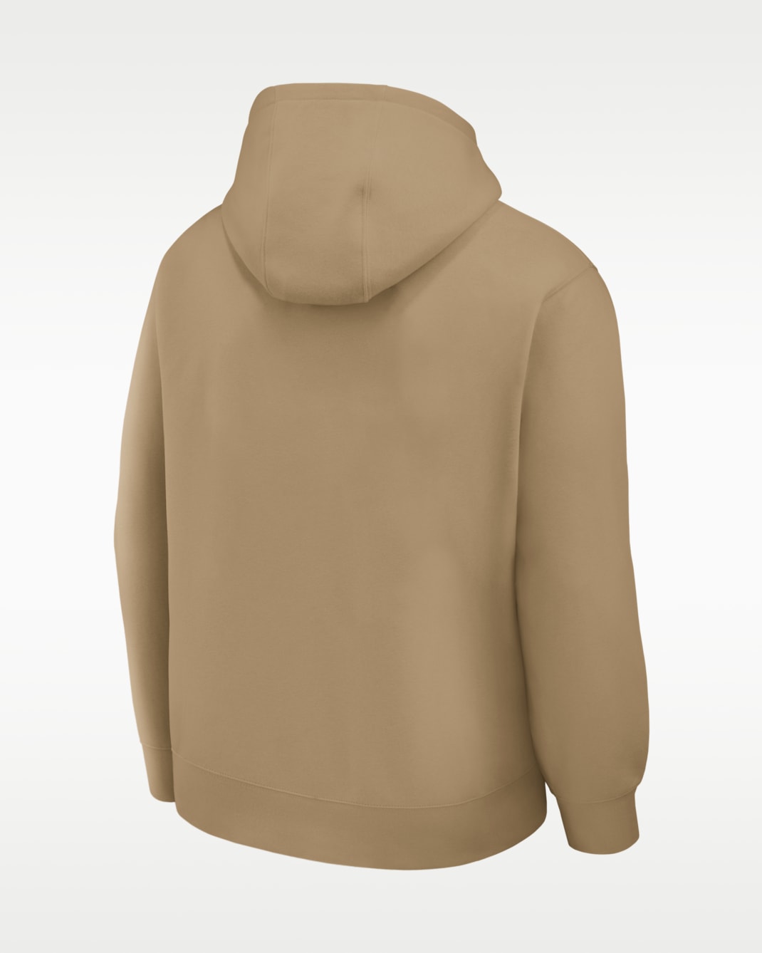 Michigan Washed Club Men's Nike College Pullover Hoodie