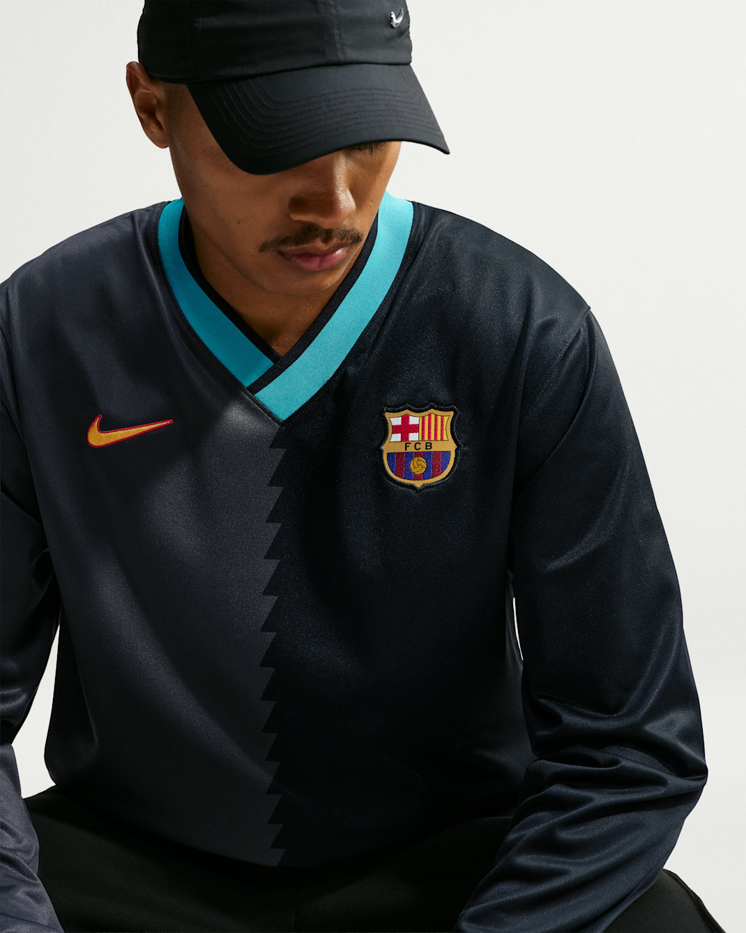 FC Barcelona Energy Third Men's Nike Dri-FIT Soccer Long-Sleeve Jersey