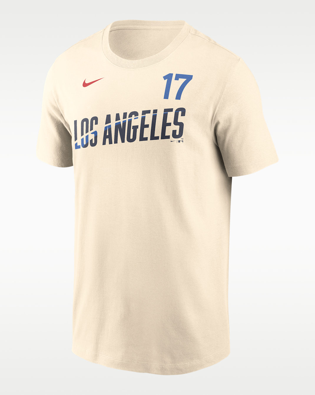 Shohei Ohtani Los Angeles Dodgers City Connect Men's Nike MLB T-Shirt - Natural