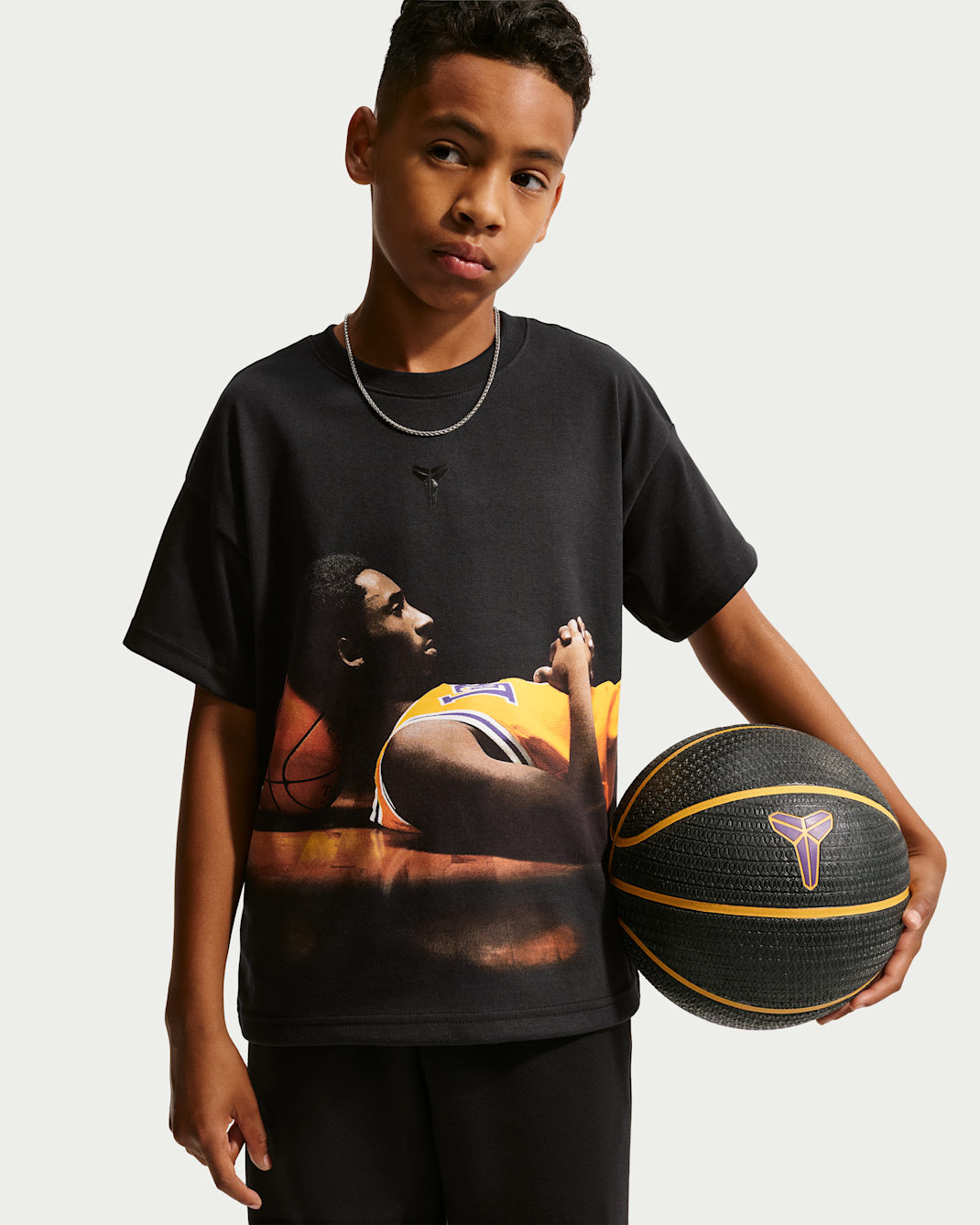Kobe Kids' Dri-FIT T-Shirt - Black
