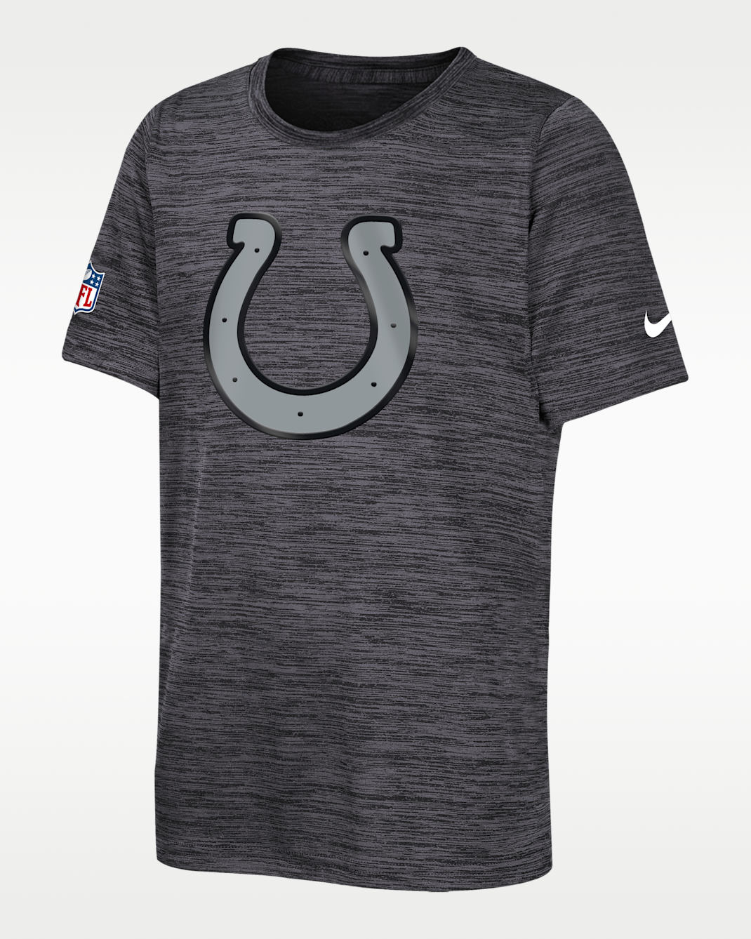 Indianapolis Colts Rivalries Collection Sideline Velocity Big Kids' Nike Dri-FIT NFL T-Shirt - Black