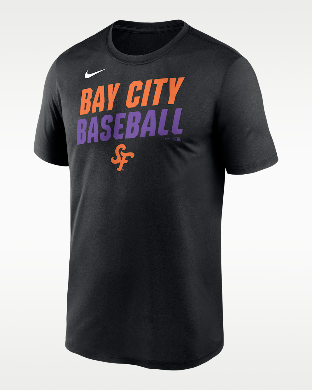 San Francisco Giants City Connect Team Phrase Script Men's Nike Dri-FIT MLB T-Shirt - Black