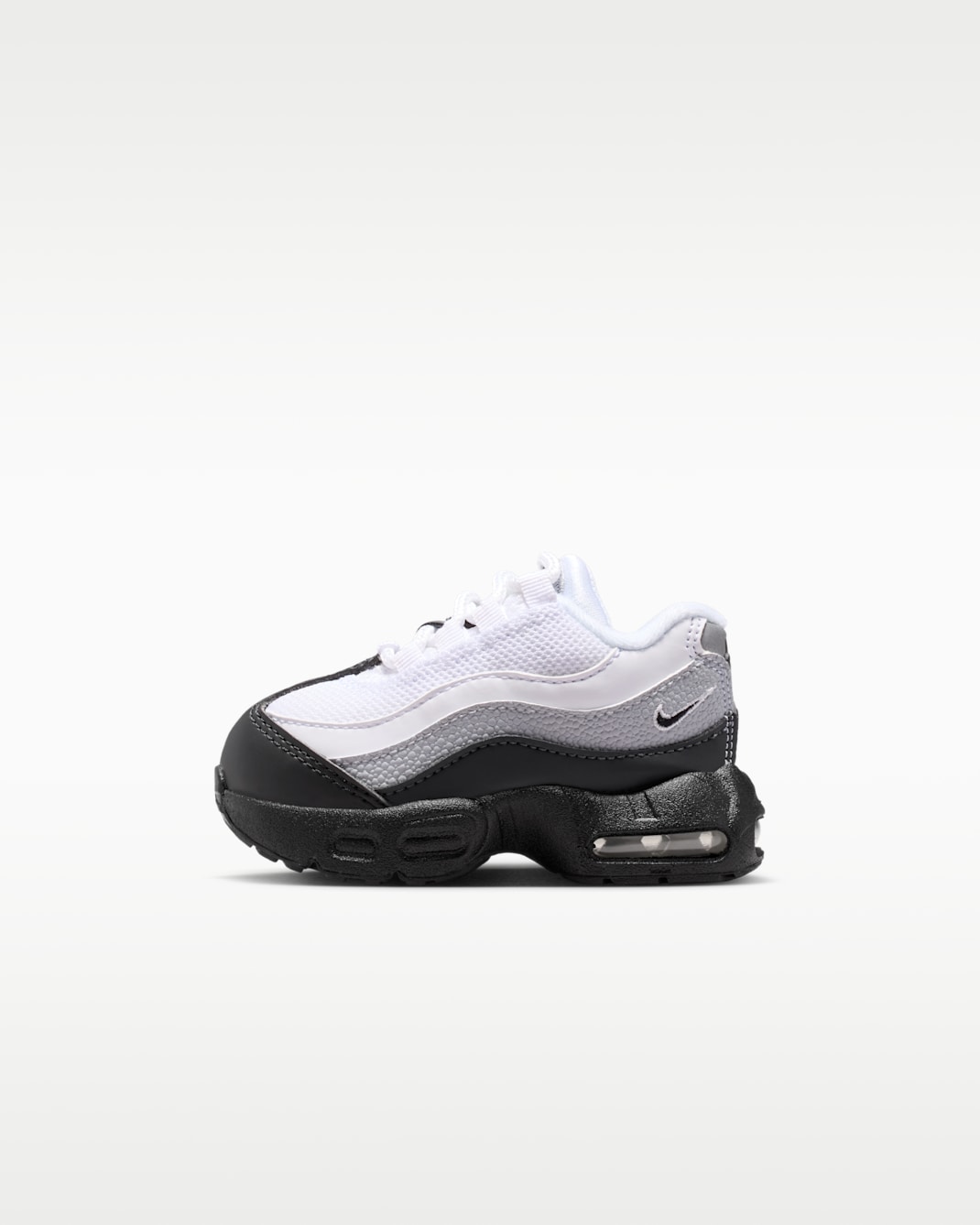 Nike Air Max 95 Recraft Baby/Toddler Shoes - Black/White/Wolf Grey/Black