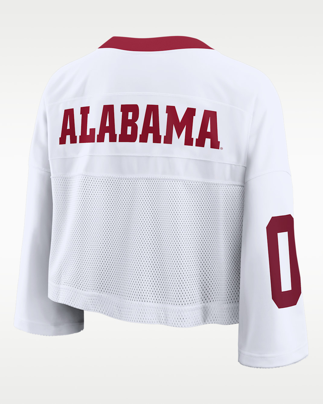 Alabama Logo Women's Nike Dri-FIT College Cropped Jersey