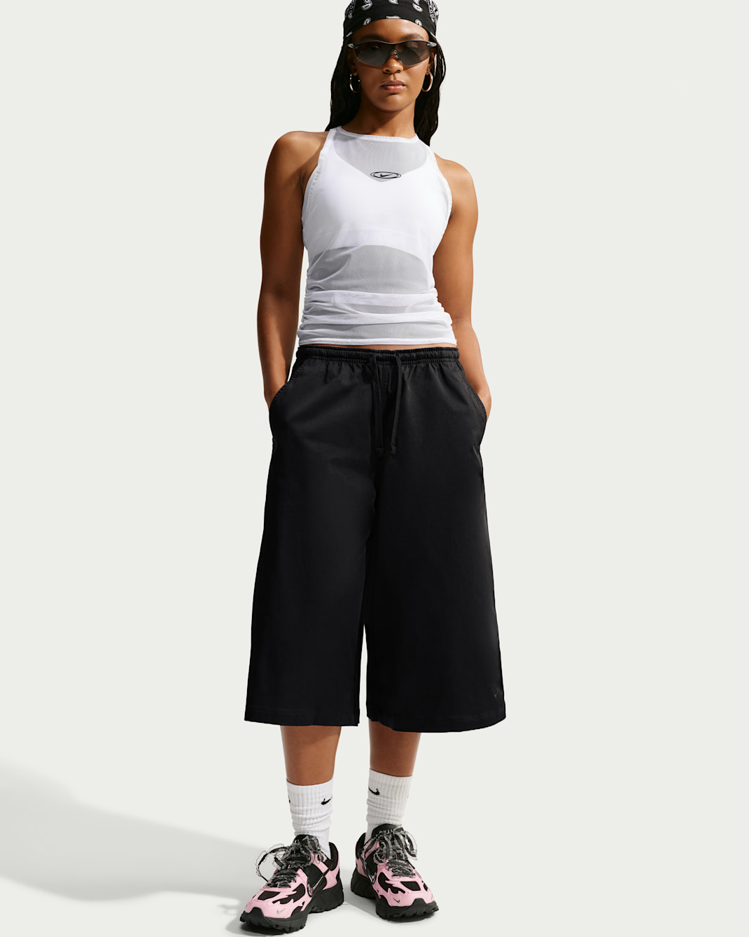 Nike Sportswear Women's Oversized Mid-Rise Parachute Shorts