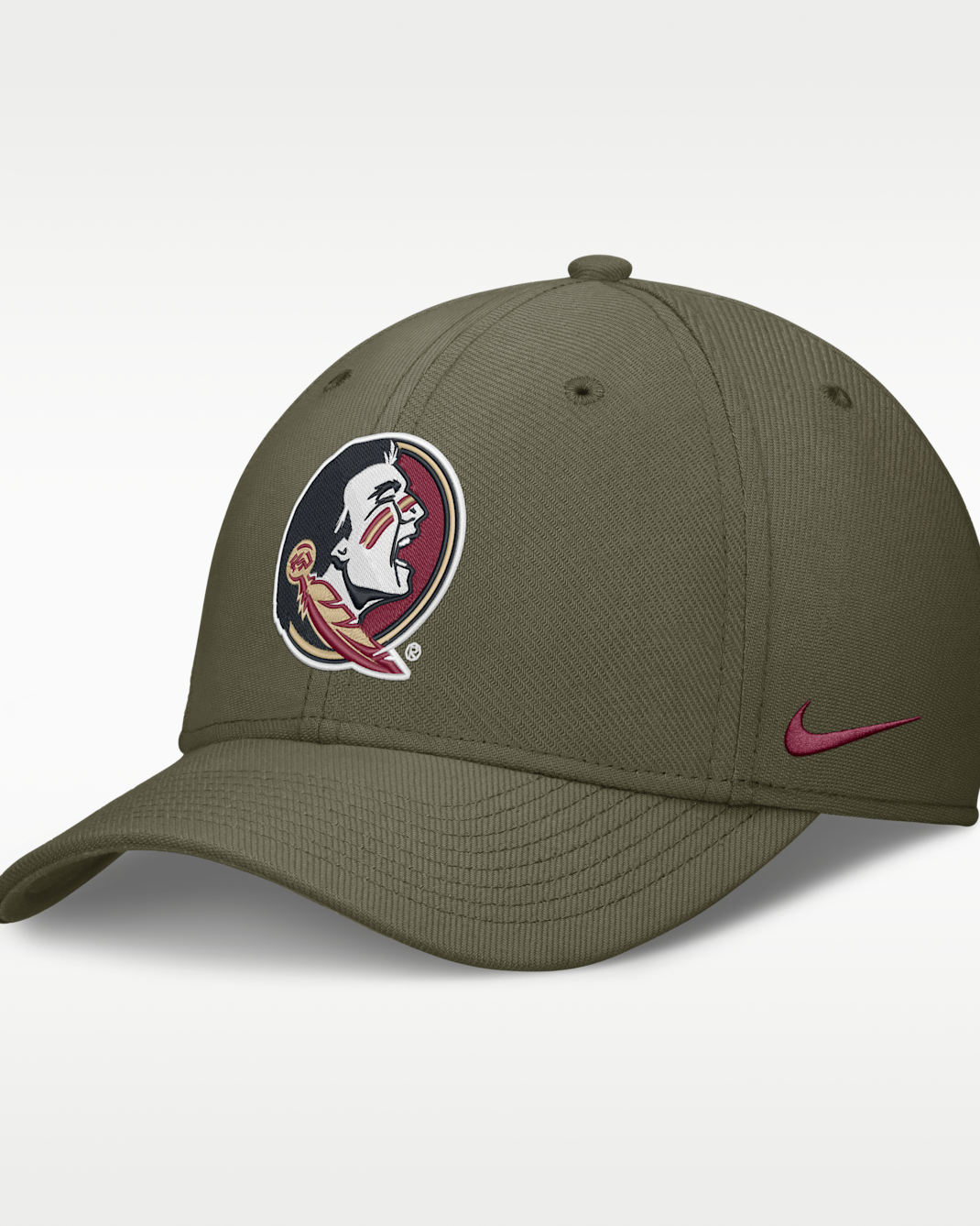 Florida State Primetime Men's Nike Dri-FIT College Hat - Olive