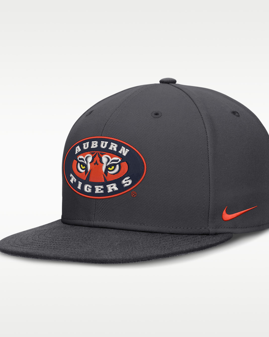 Auburn Pro Men's Nike Dri-FIT College Fitted Hat - Anthracite