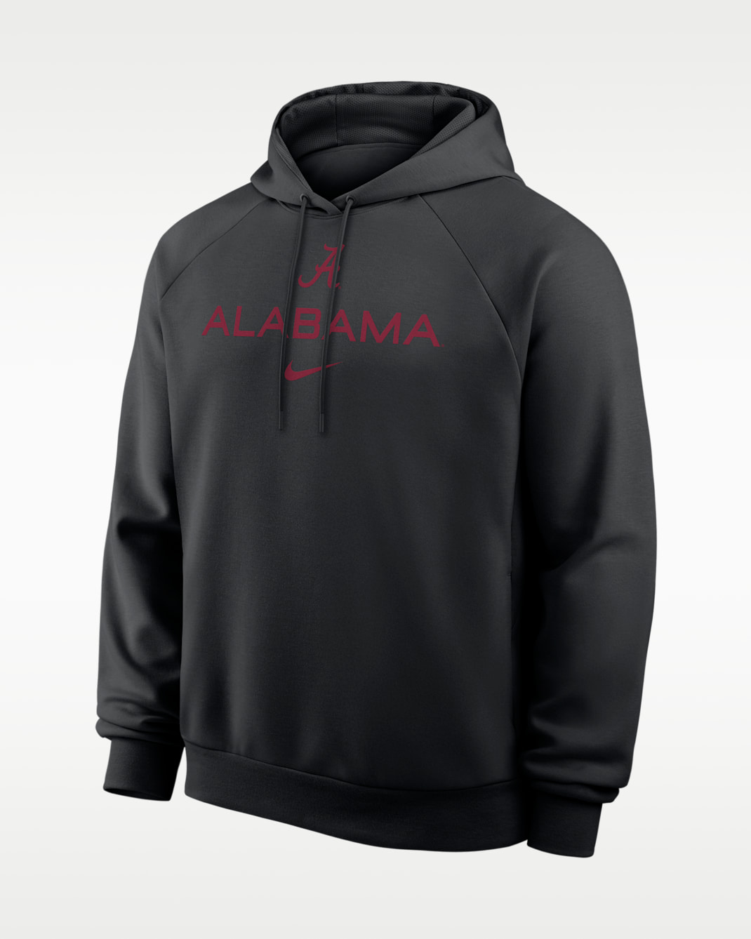 Alabama Premium Performance Men's Nike Dri-FIT College Pullover Hoodie - Black