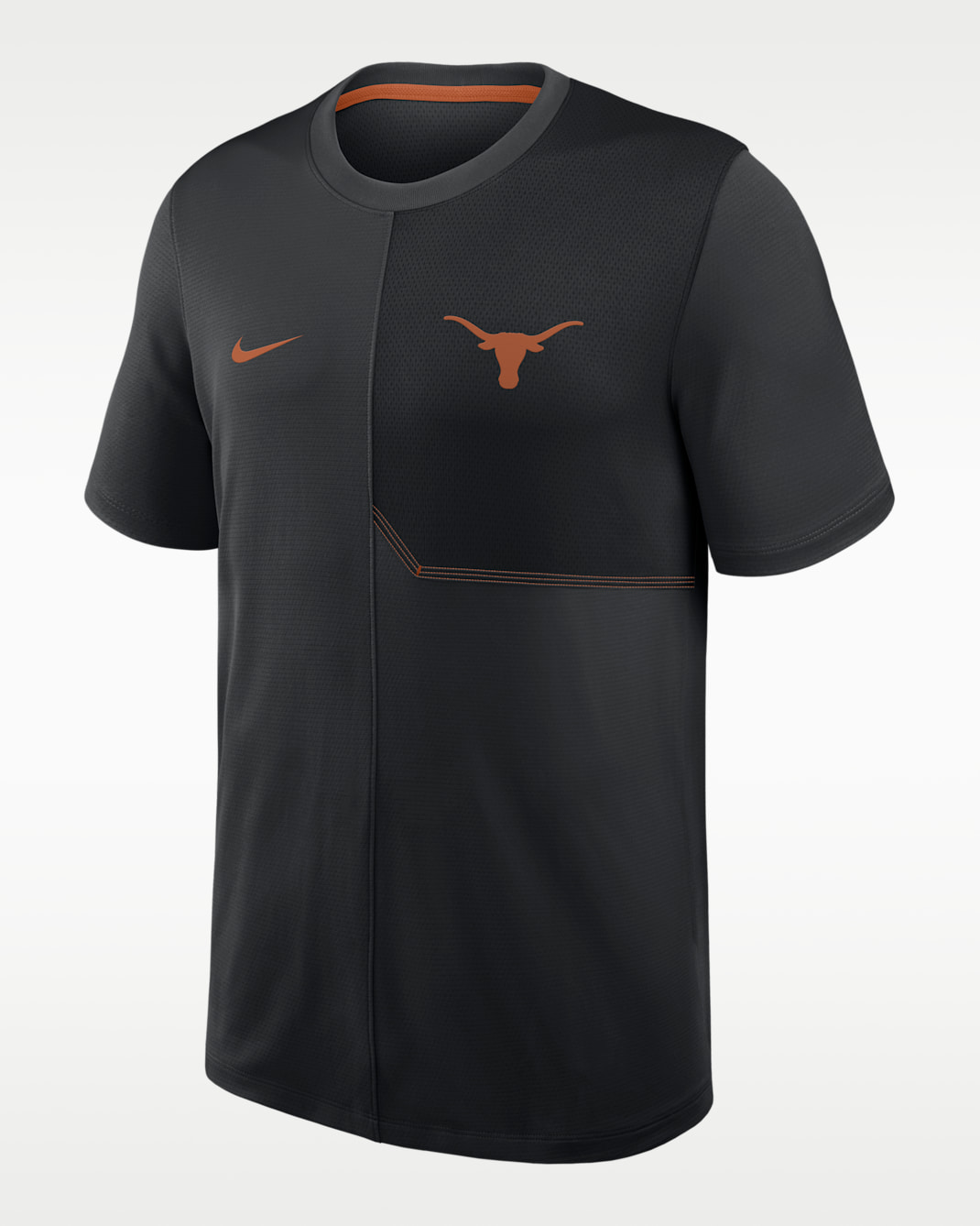 Texas Sideline Coach Men's Nike Dri-FIT College Top - Black