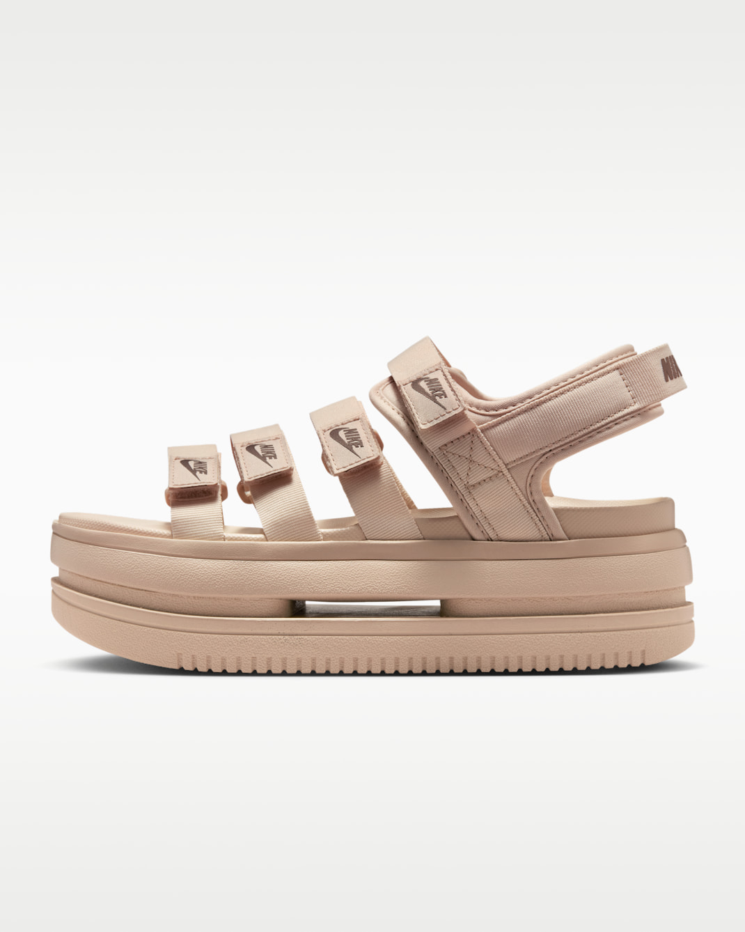 Nike Icon Classic 女款涼鞋 - Sanddrift/Mink Brown/Hemp