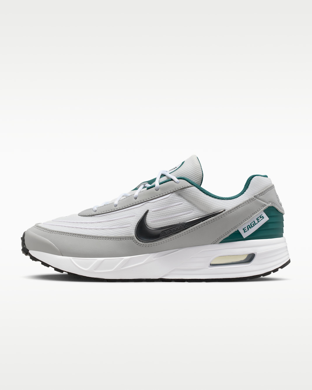 Tenis Nike de la NFL para hombre Philadelphia Eagles Air Max Verse - Blanco/Azul verdoso deportivo/Negro