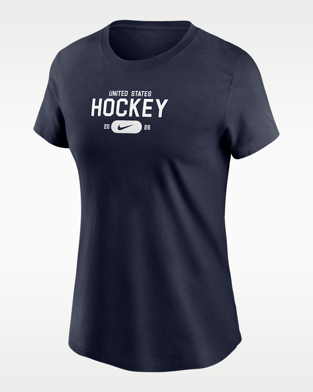 Nike USA Olympic Team 2026 Women's Cotton T-Shirt - College Navy
