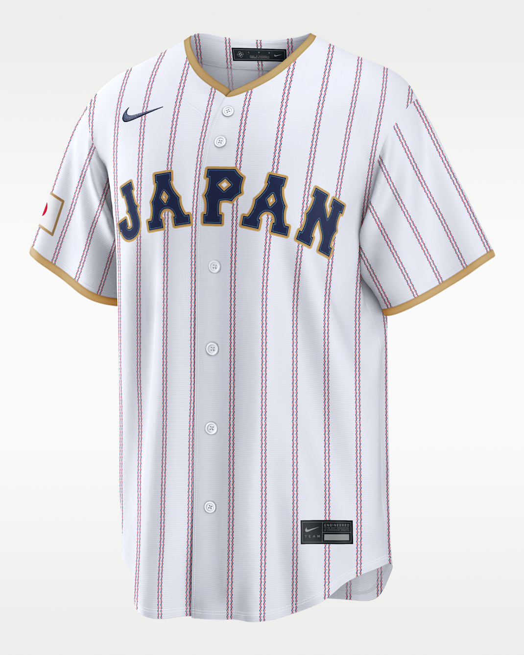 Jersey Nike Stadium para hombre Kazuma Okamoto Japan National Baseball Team 2026 World Baseball Classic - Blanco