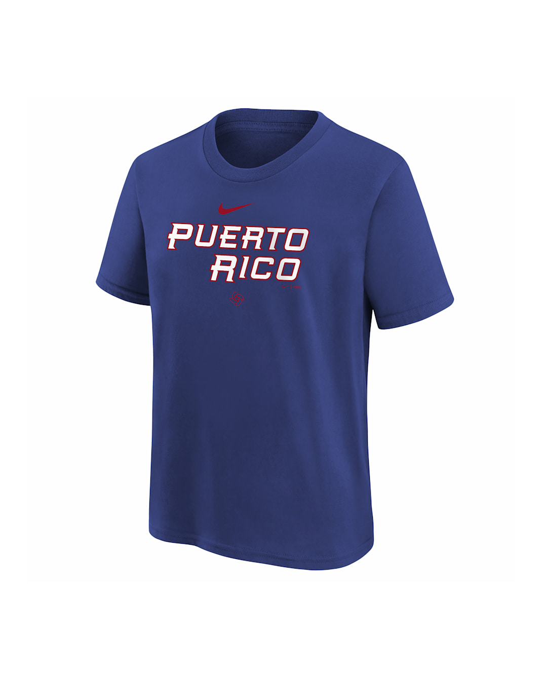 Puerto Rico National Baseball Team 2026 World Baseball Classic Country Youth Nike T-Shirt - Rush Blue