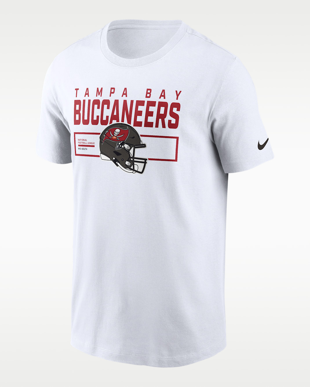 Tampa Bay Buccaneers Helmet Essential Men's Nike NFL T-Shirt - White