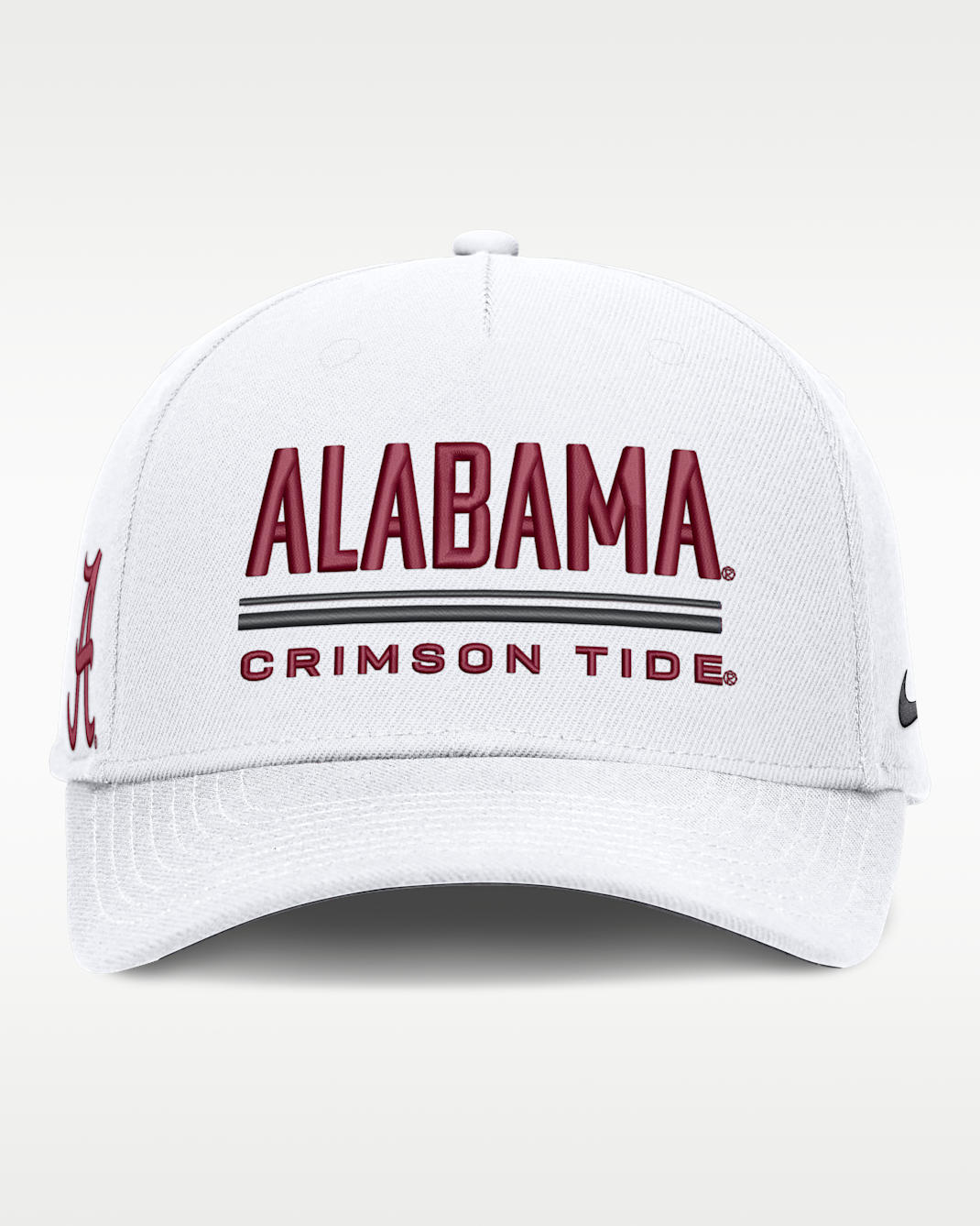 Alabama Sideline Practice Rise Men's Nike Dri-FIT College Adjustable Hat
