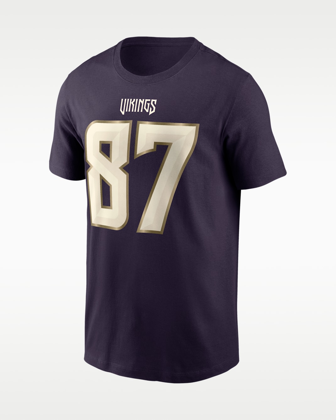 T.J. Hockenson Minnesota Vikings Rivalries Collection Men's Nike NFL T-Shirt - Purple