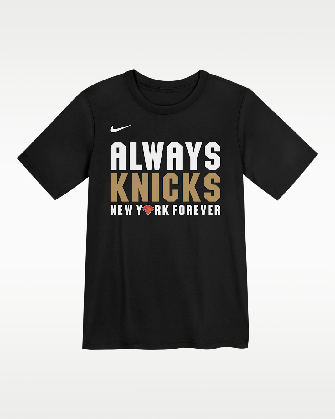 New York Knicks 2026 Champions Nike Preschool Basketball T-Shirt - Black