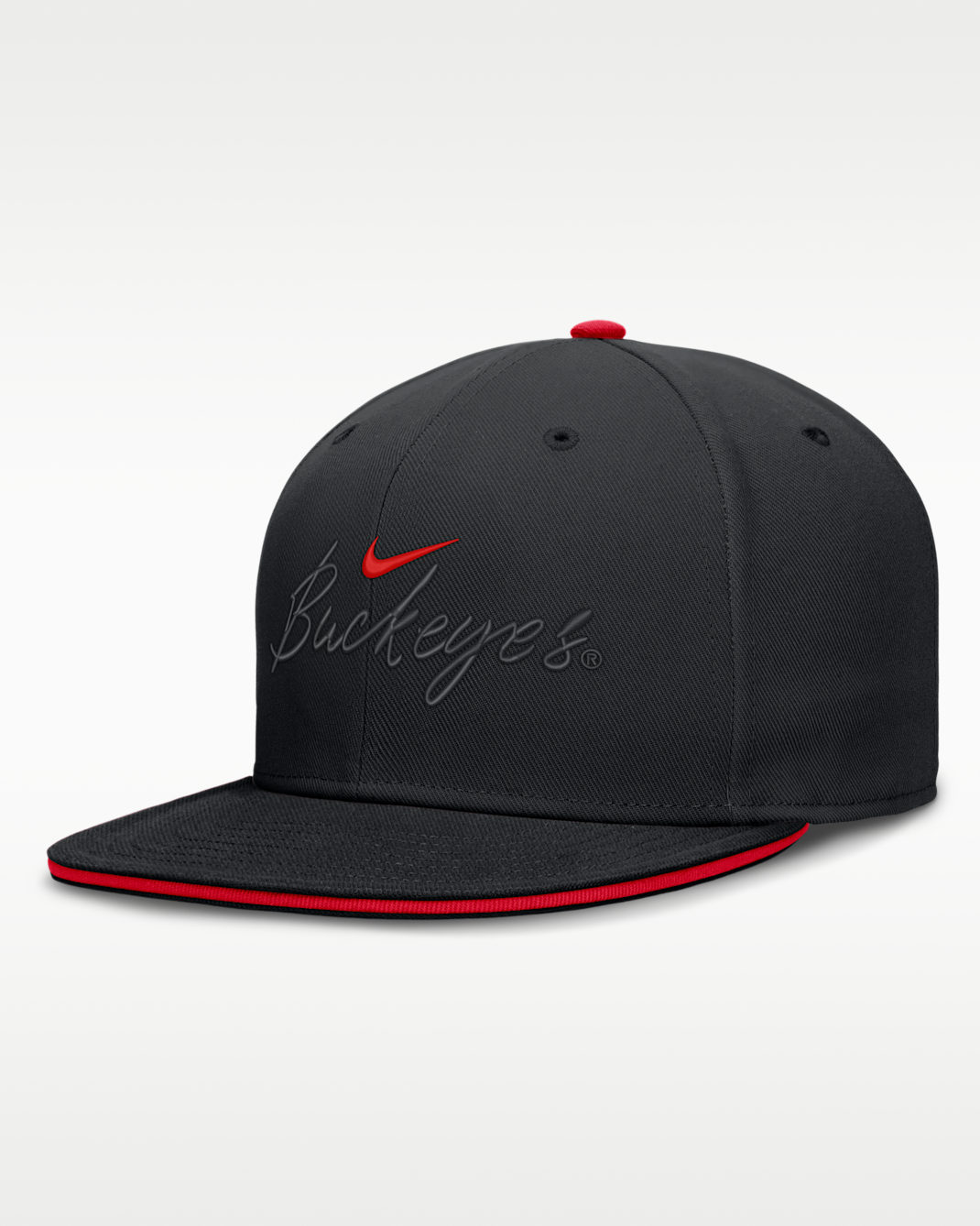 Ohio State Pro Men's Nike Dri-FIT College Fitted Hat - Black