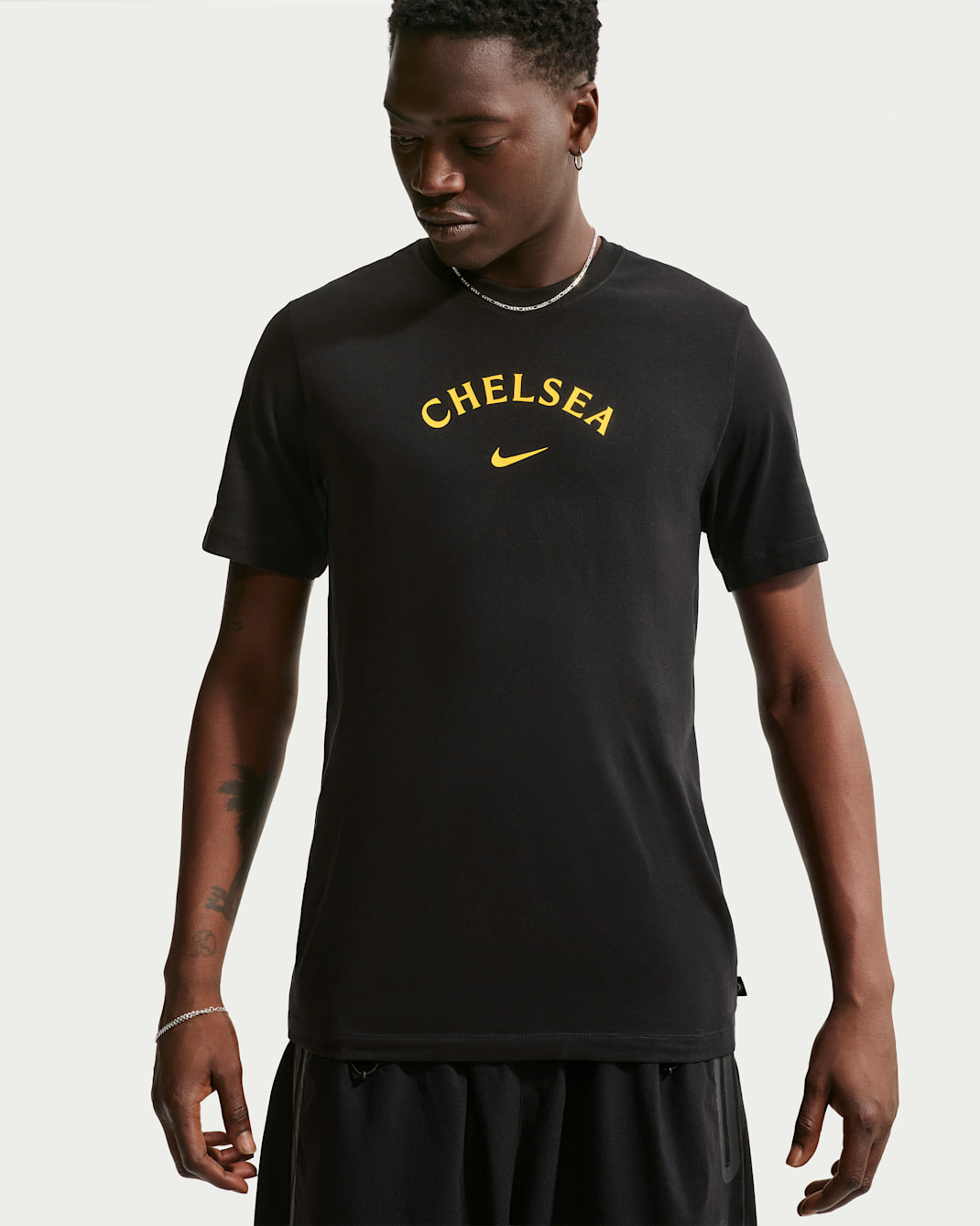 Chelsea FC Men's Nike Soccer T-Shirt - Black