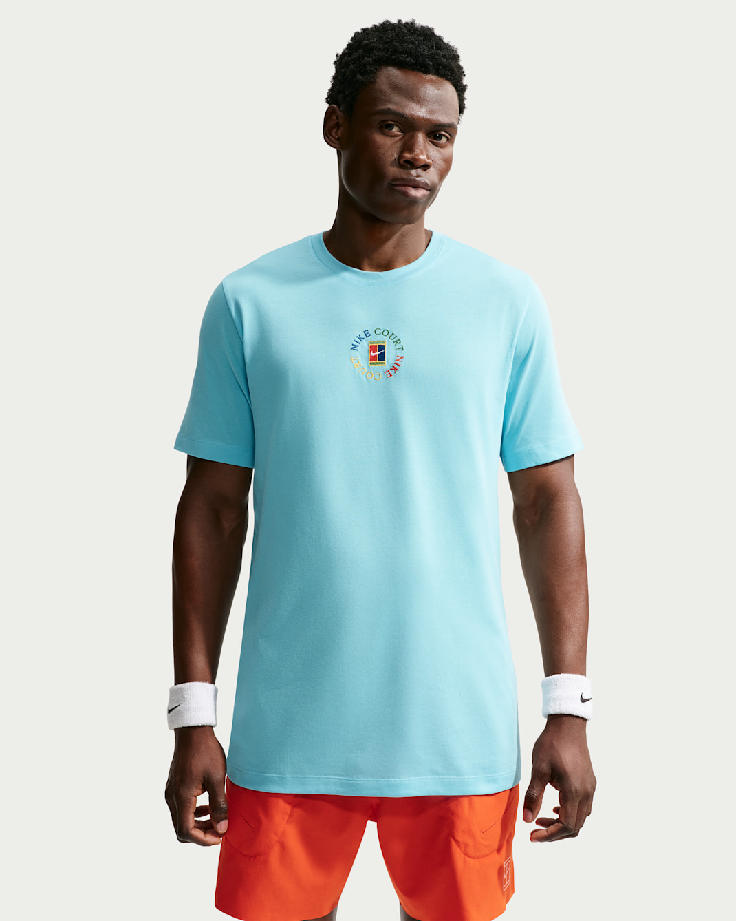 NikeCourt Men's Dri-FIT Tennis T-Shirt - Blue Gaze