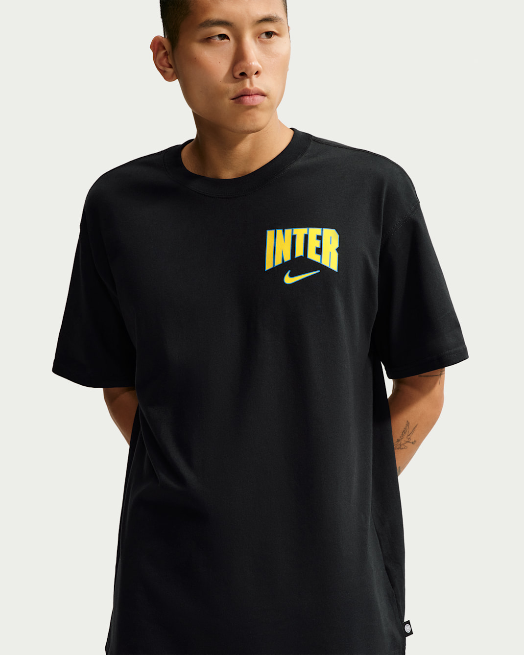 T-shirt Nike Football Inter Milan pour homme - Noir