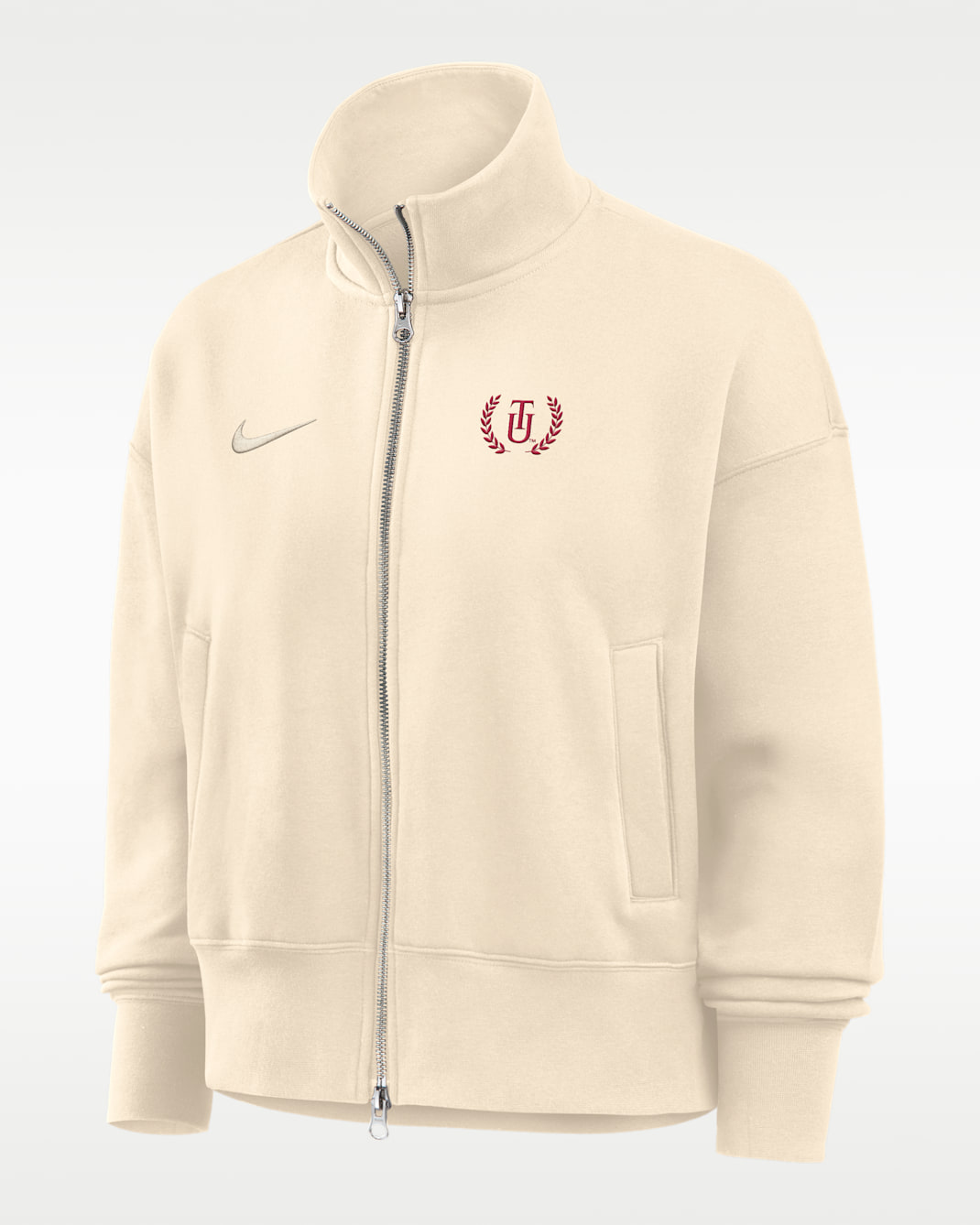 Chamarra deportiva de tejido Fleece Nike Phoenix para mujer Nike College (Tennessee State University) - Natural